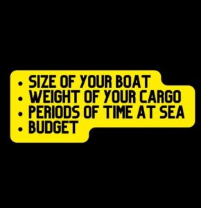 Factor to consider to choose outbound boat